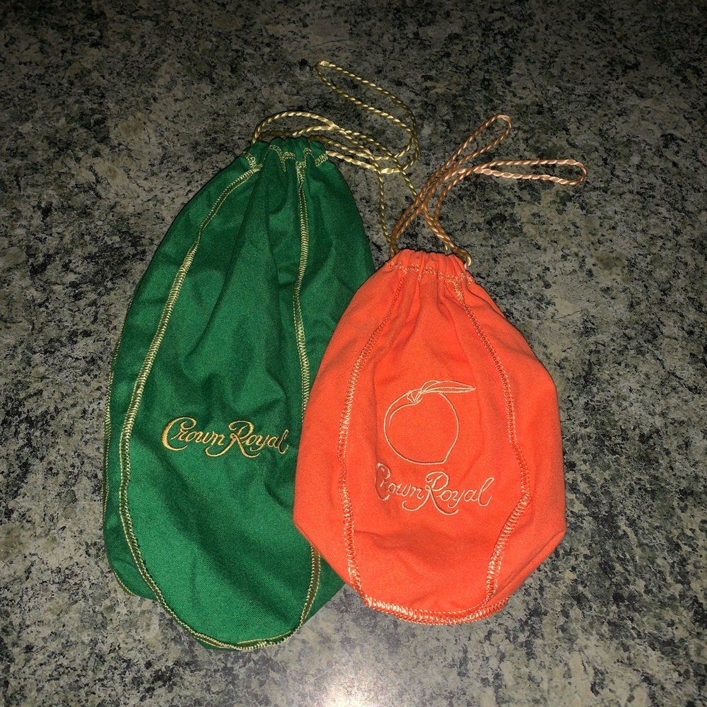 Crown Royal bags! One large & one small